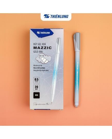 Bút Gel Xóa Được Thiên Long Mazzic GELE-006 - Màu Đen