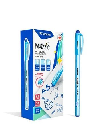 Bút Gel Xóa Được Thiên Long Mazzic GELE-008 - Màu Xanh