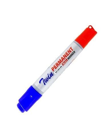 Bút Lông Dầu Thiên Long 2 Đầu Xanh Đỏ PM-023