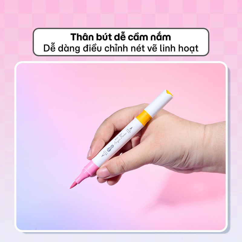 Hộp Bút Màu Colokit Acrylic 2 Đầu 2 Màu ACM-C030 48 Màu