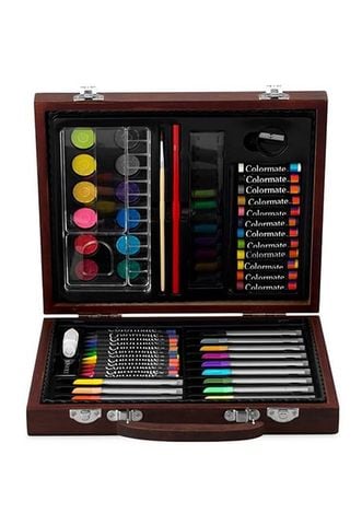 Bút Màu Hộp Gỗ  MS-56W