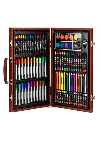 Bút Màu Hộp Gỗ MS-110W