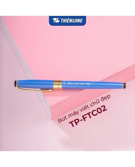 Bút Máy Điểm 10 Thiên Long TP-FTC02 Vỏ Xanh Mực Xanh