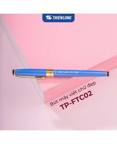 Bút Máy Điểm 10 Thiên Long TP-FTC02 Vỏ Xanh Mực Xanh
