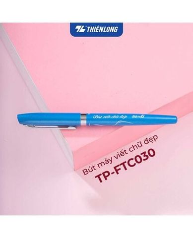 Bút Máy Điểm 10 Thiên Long TP-FTC030 Vỏ Xanh Mực Tím