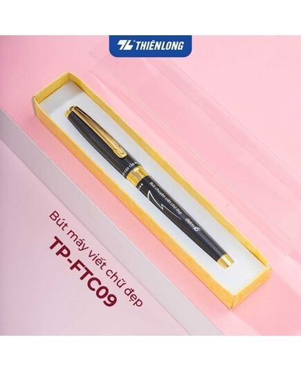 Bút Máy Điểm 10 Thiên Long TP-FTC09 Vỏ Đen