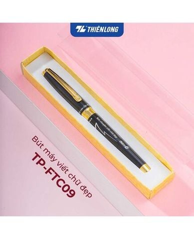 Bút Máy Điểm 10 Thiên Long TP-FTC09 Vỏ Đen