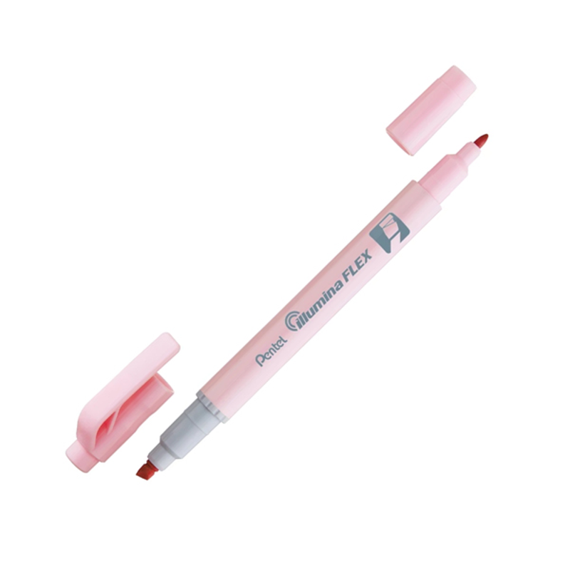 Pentel - SLW11P-PE Bút Nhớ Dòng 2 Đầu Pastel