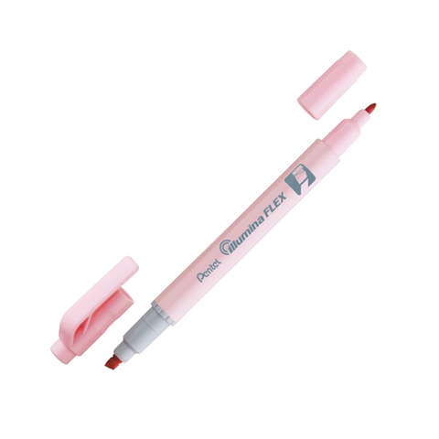 Pentel - SLW11P-PE Bút Nhớ Dòng 2 Đầu Pastel
