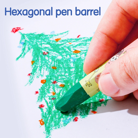 Deli - Hộp Bút Sáp 12 Màu Hình Bọt Biển EC218-12
