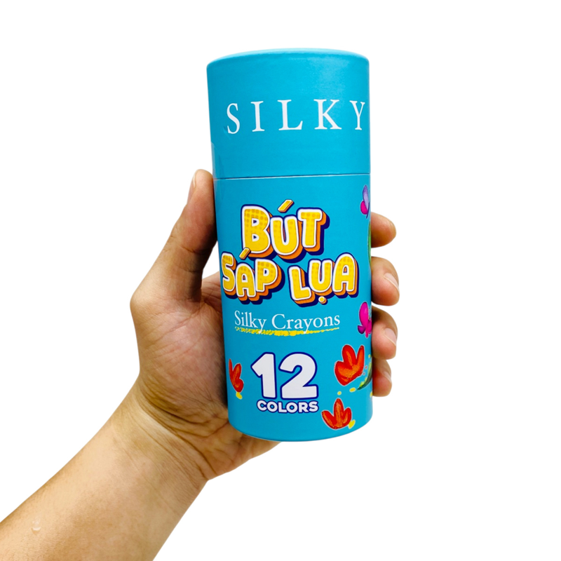 Colormate - Hộp 12 Cây Bút Sáp Lụa 115145
