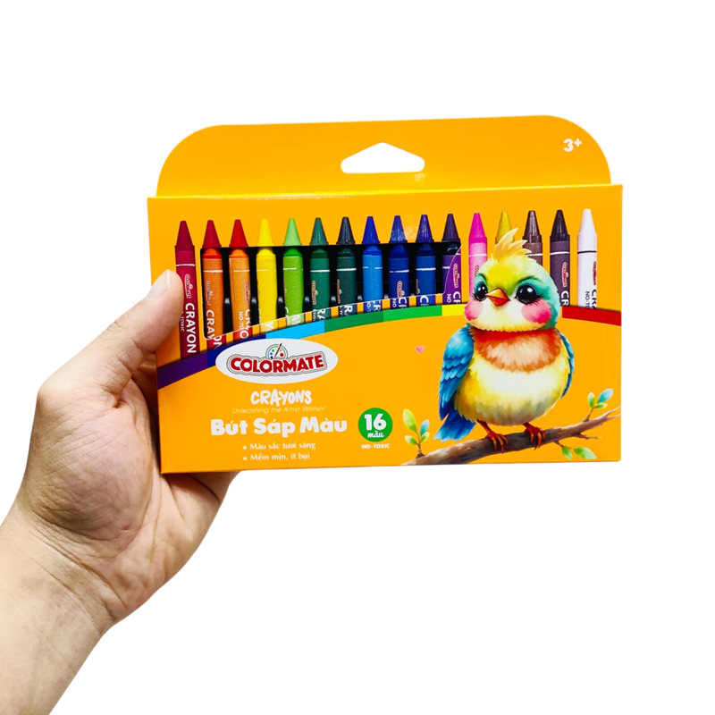 Colormate - Hộp 16 Bút Sáp Màu 115213
