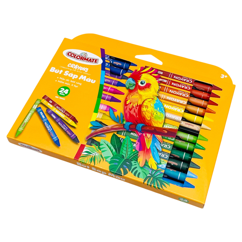 Colormate - Hộp 24 Bút Sáp Màu 115220