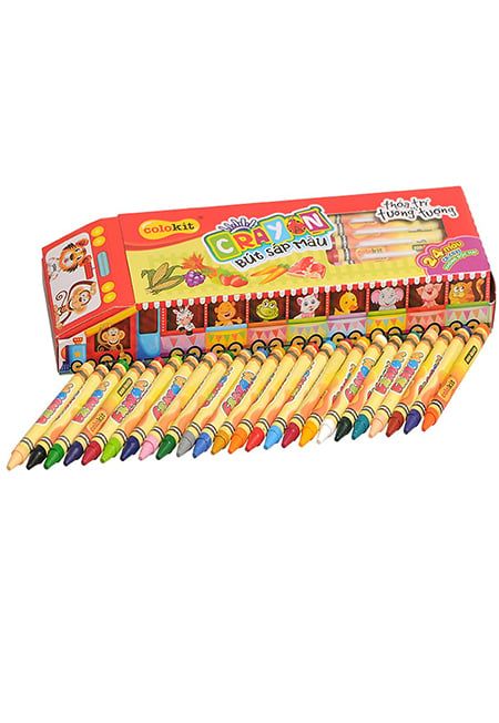 Bút Sáp Màu Thiên Long CR-C021 (24 Màu)