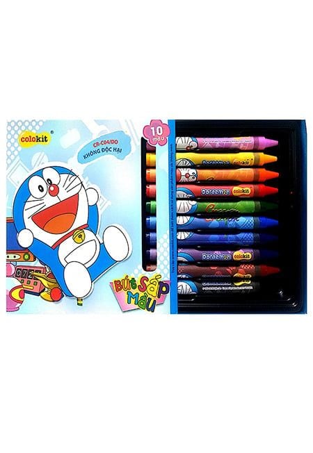 Bút Sáp Màu Thiên Long CR-C04/DO (10 Màu)
