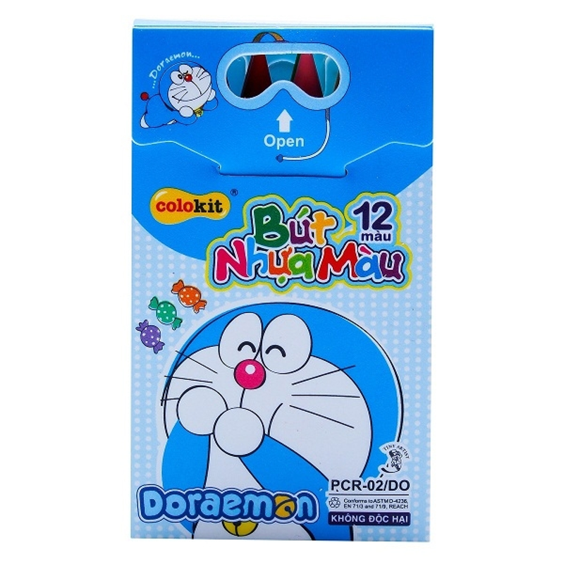 Bút Sáp Màu Colokit CR-C050/AK (Hộp 24 màu)
