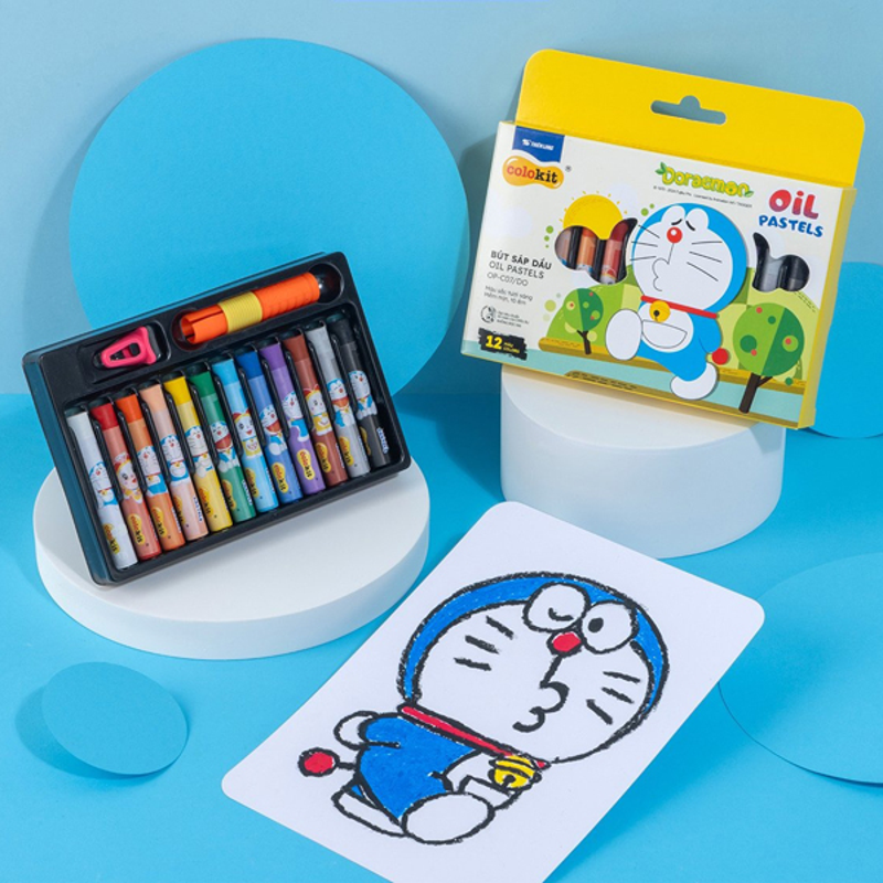 Bút Sáp Màu Colokit CR-C050/AK (Hộp 24 màu)