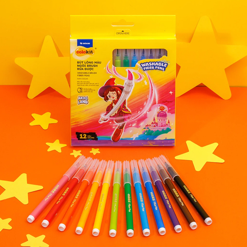 Bút Sáp Màu Colokit CR-C050/AK (Hộp 24 màu)