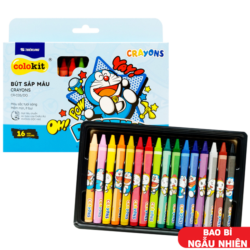 Bút Sáp Màu Colokit CR-C050/AK (Hộp 24 màu)