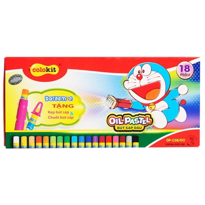 Bút Sáp Màu Colokit CR-C050/AK (Hộp 24 màu)