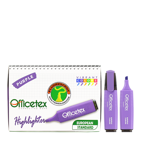 Bút Dạ Quang Mực Tím OT-HL003PP