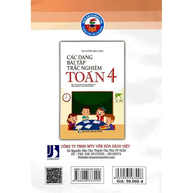 Các Dạng Bài Tập Trắc Nghiệm Toán 4 (Dùng Chung Các Bộ Sách Giáo Khoa)