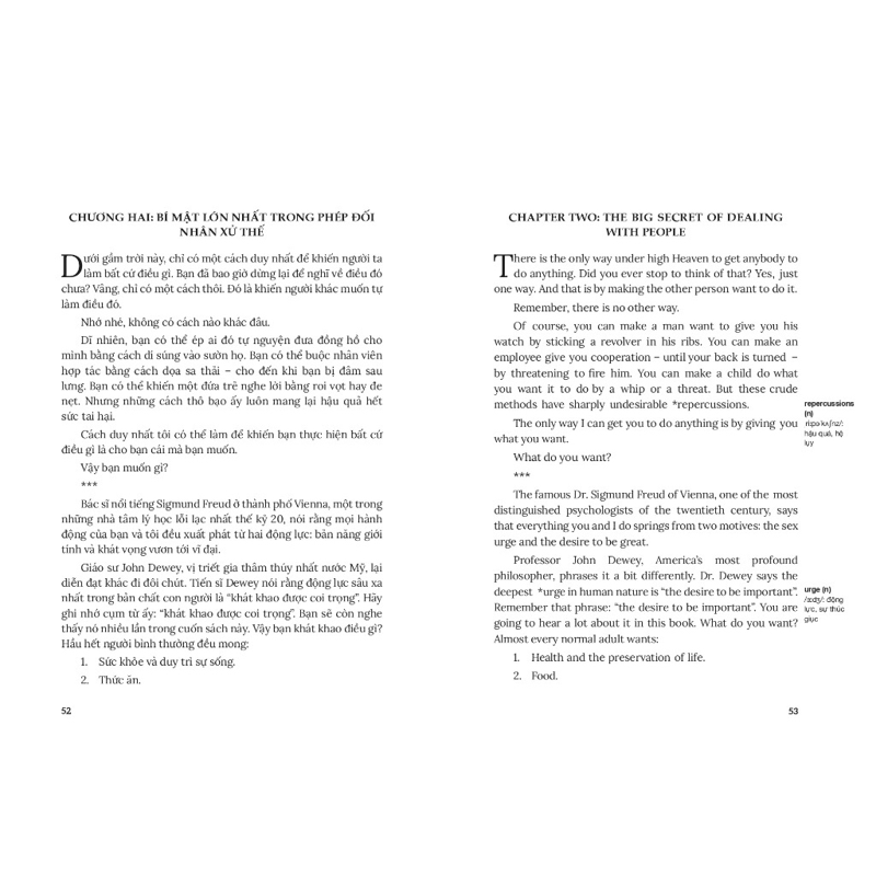 Đắc Nhân Tâm - How to Win Friends & Influence People (Song Ngữ)