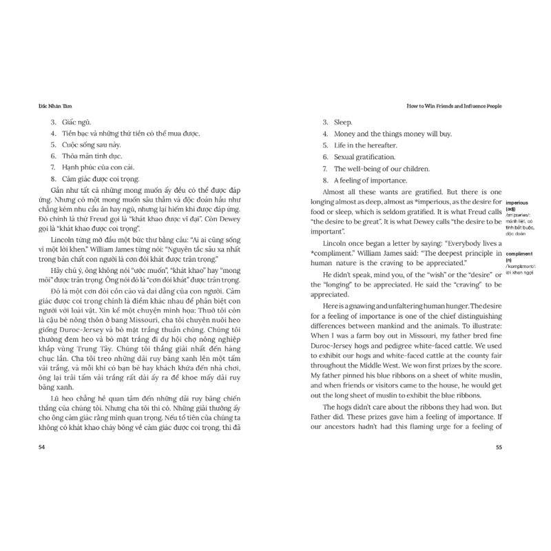 Đắc Nhân Tâm - How to Win Friends & Influence People (Song Ngữ)