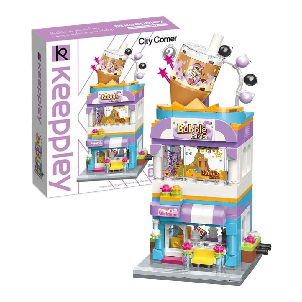 Đồ Chơi Lắp Ráp KEEPPLEY City Corner