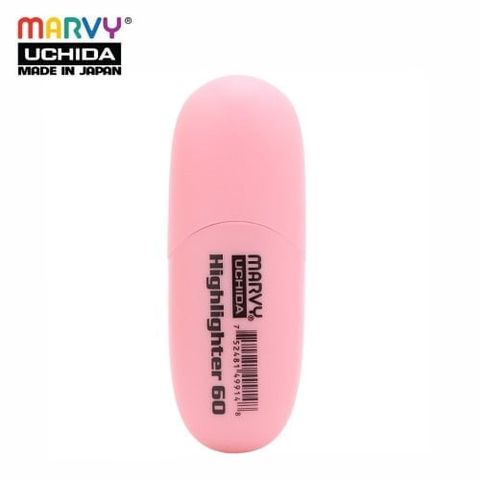 Marvy Viết Dạ Quang  60 Màu Pastel Hồng(12C/H)(0463-Qa)