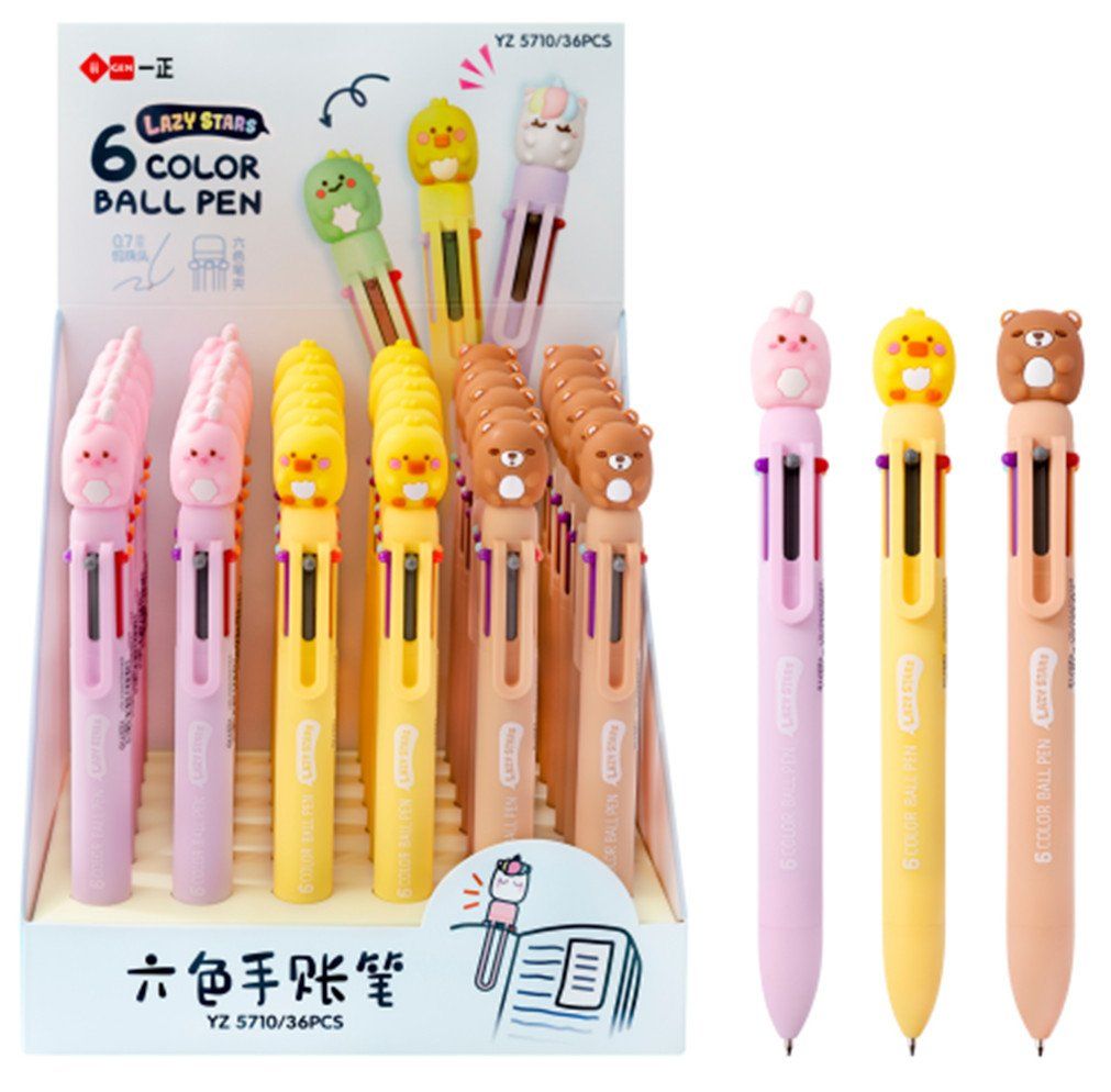 Viết Bi 6 Màu (II-GEN) YZ5710 H/36