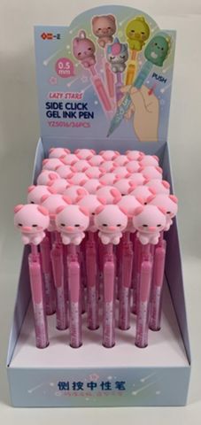 Viết Gel Đen 0.5Mm Heo (II-GEN) YZ5016