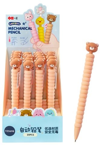 Viết Chì Bấm 0.5Mm Gấu (II-GEN) YZ5698 H/20