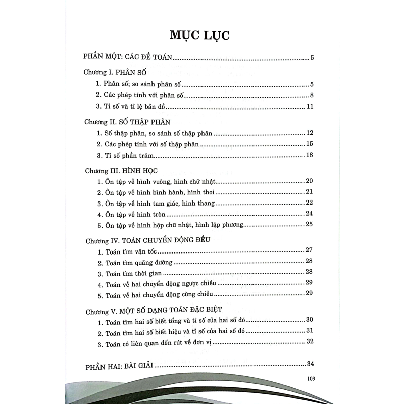Các Bài Toán Thông Minh 5 (Theo Chương Trình GDPT Mới)