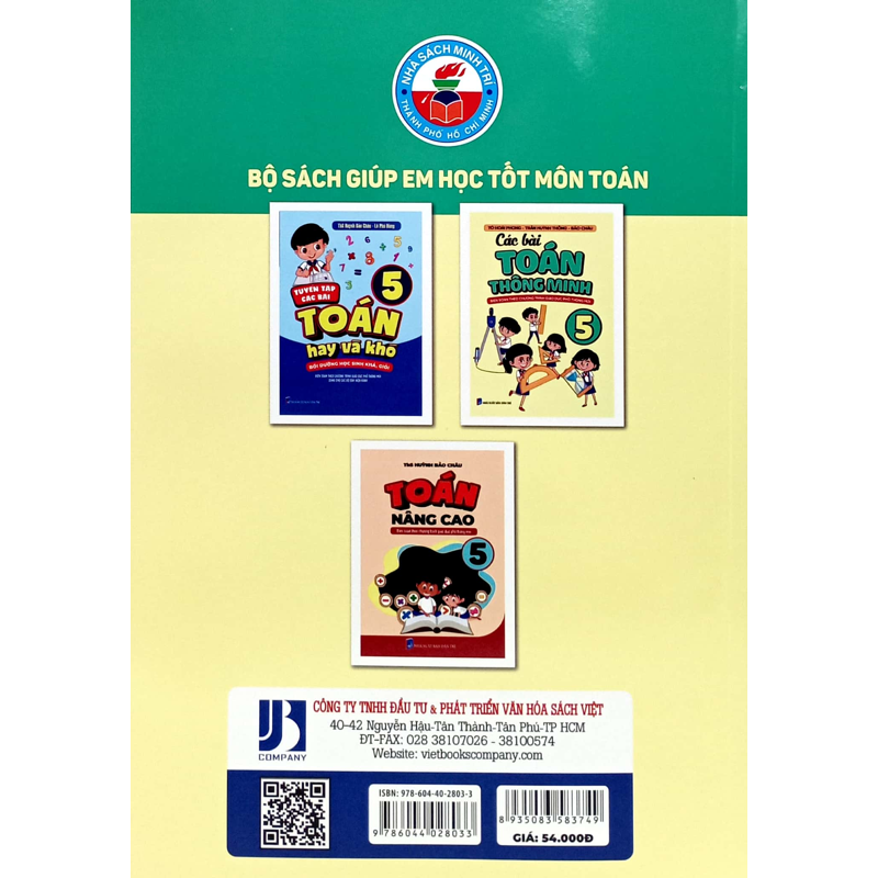Các Bài Toán Thông Minh 5 (Theo Chương Trình GDPT Mới)