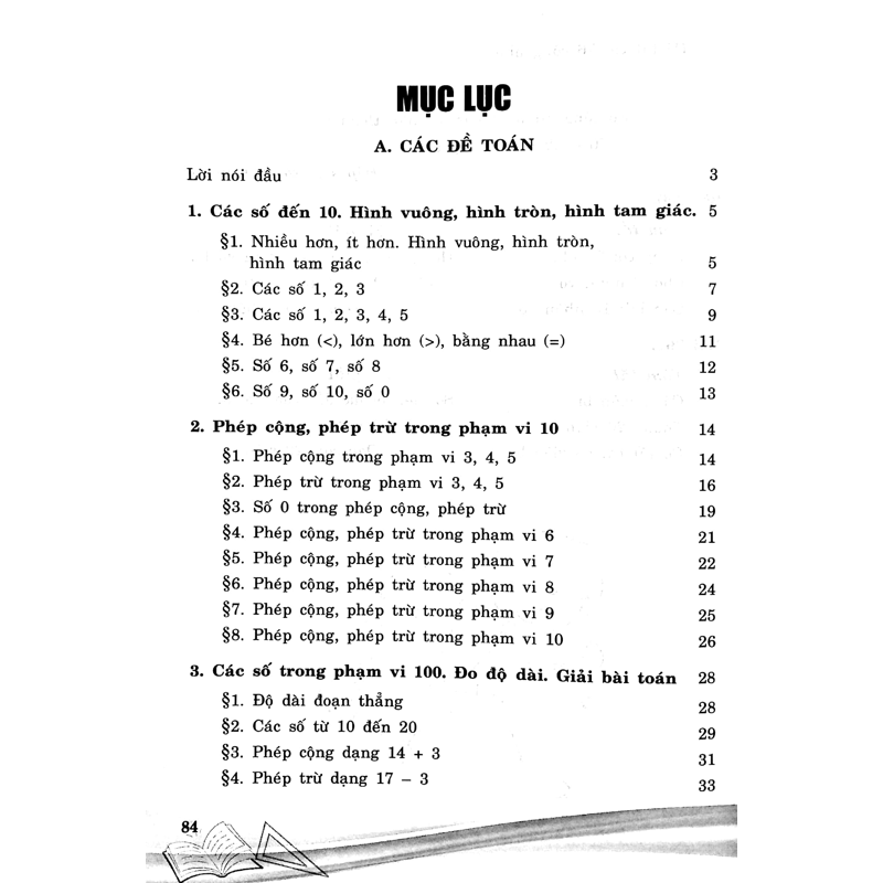 Các Bài Toán Thông Minh Lớp 1 (Chương Trình Mới)