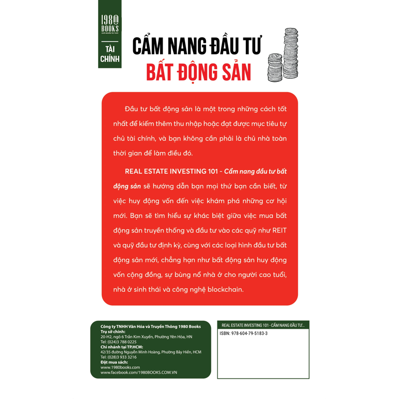Real Estate Investing 101 - Cẩm Nang Đầu Tư Bất Động Sản