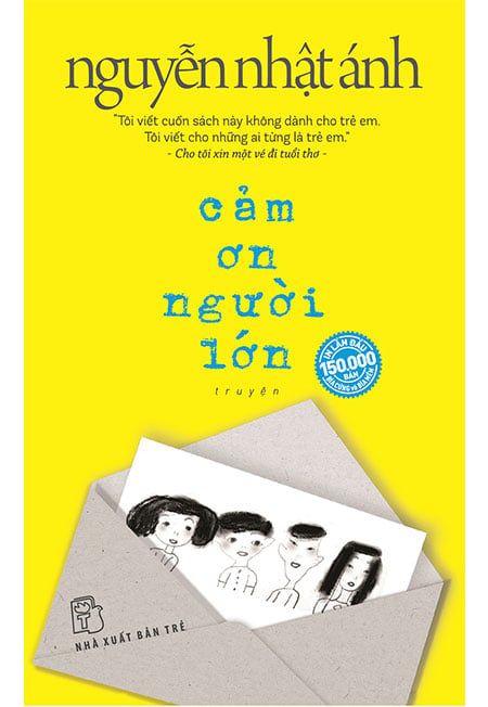 Cảm Ơn Người Lớn (Bìa mềm) (Tặng Thiệp + Phong bì + Bookmark)