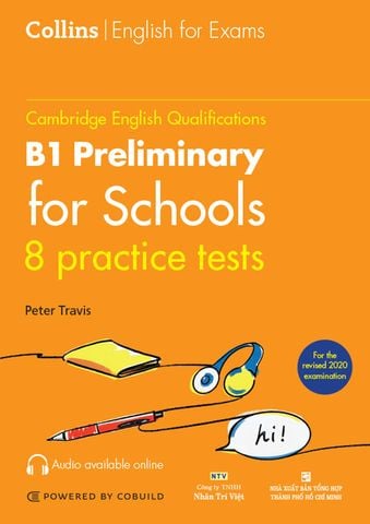 Collins Cambridge English Qualifications B1 Preliminary for Schools: 8 Practice Tests