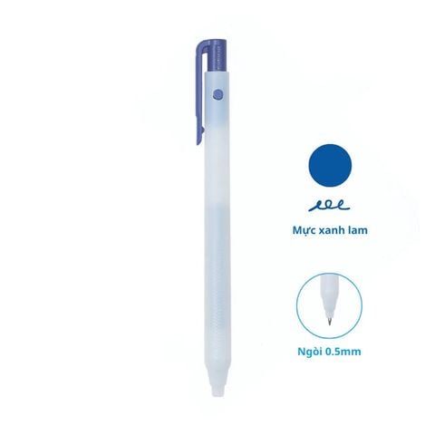 Campus - Bút Gel Campus Magic Fit Lite Mực Xanh 0.5mm WPB2-05B
