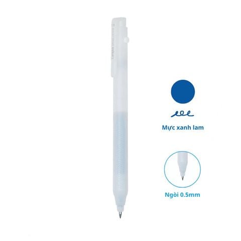 Campus - Bút Gel Campus Magic Fit Lite Mực Xanh 0.5mm WPB2-05B-TM