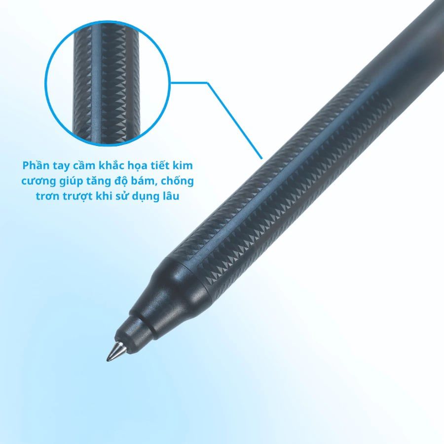 Campus - Bút Gel Campus Magic Fit Lite Mực Đen 0.5mm WPB2-05D