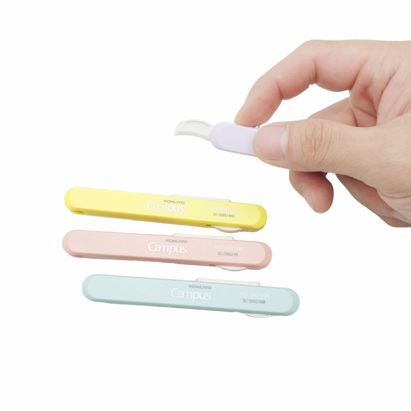 Campus - Kéo Mini Đa Năng Gấp Gọn SC-35KU-MU Màu Vàng