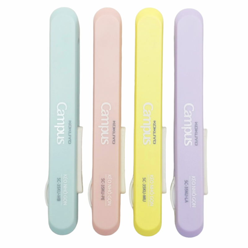 Campus - Kéo Mini Đa Năng Gấp Gọn SC-35KU-MU Màu Vàng