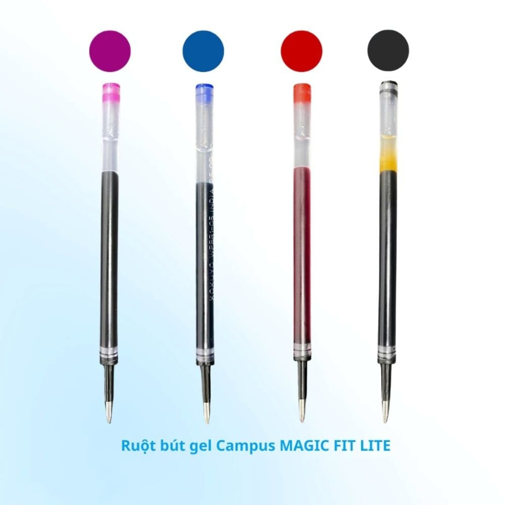 Campus - Ruột Bút Magic Fit Lite Mực Xanh 0.5mm WPBR1-05B