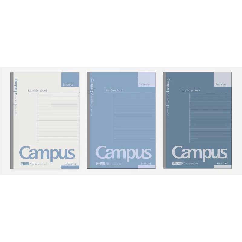 Tập Học Sinh 200tr Campus – Basic A5 DL70gsm Kẻ Ngang B5L200BS (Giao mẫu ngẫu nhiên)