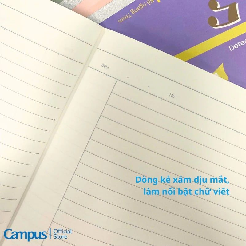 Tập Sinh Viên 80tr Campus - Bloke Core B5 DL70gsm Kẻ Ngang NB-B5L80BC-G (Giao mẫu ngẫu nhiên)