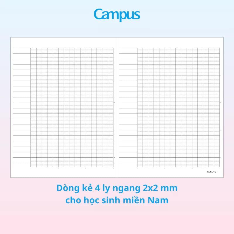 Tập Học Sinh 96tr Campus – Conan A5 DL70gsm 4 Ly Ngang NB-A5LY96CON-07 (Giao mẫu ngẫu nhiên)