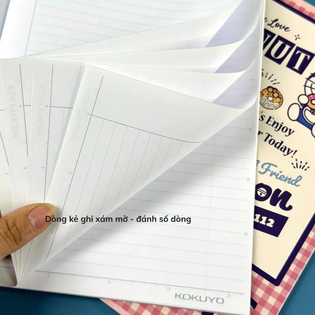 Tập Học Sinh 96tr Campus – Doraemon A5 DL70gsm 4 Ly Ngang A5LY96DOR-01 (Giao mẫu ngẫu nhiên)