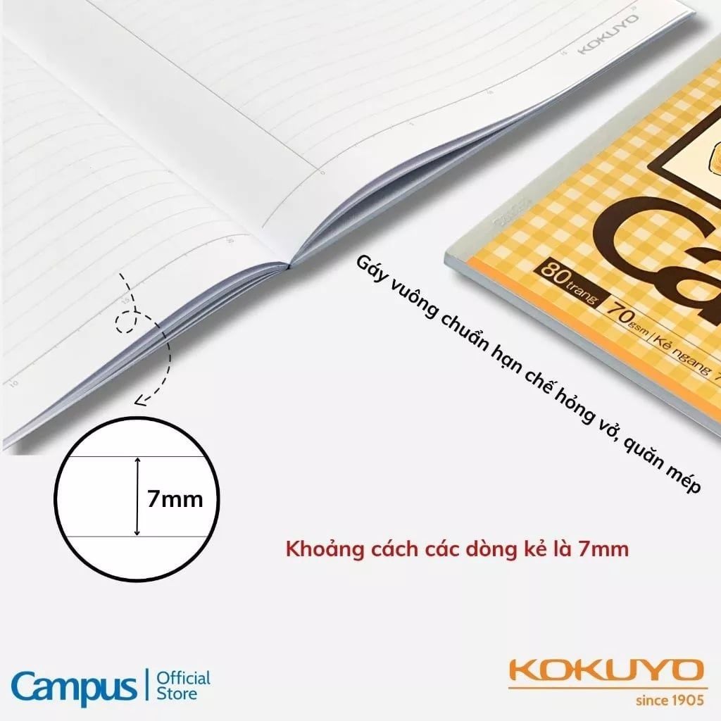 Tập Học Sinh 96tr Campus – Doraemon A5 DL70gsm 4 Ly Ngang A5LY96DOR-01 (Giao mẫu ngẫu nhiên)